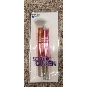 Sparkle Queen Face & Eye Kit Liner Brush Beauty 360 4 Total New